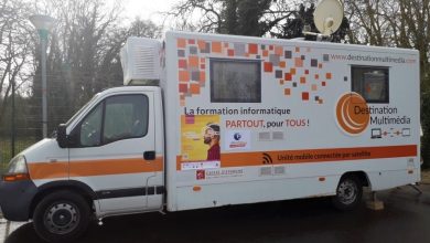 Destination Multimédia a déployé un camion de formation au numérique pour atteindre les publics les plus isolés.