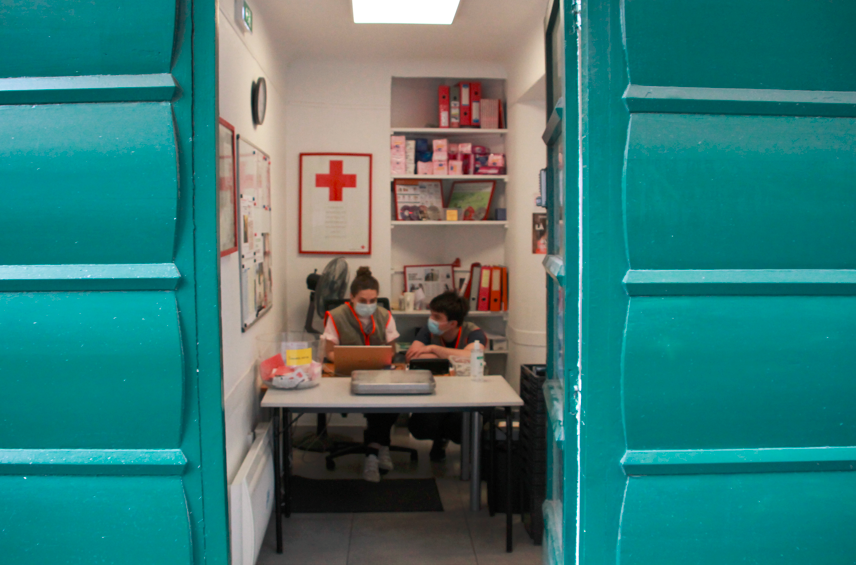La Croix-Rouge française à Paris inaugurait sa première laverie solidaire en juillet 2019